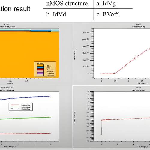 Sentaurus半导体Tcad器件SilvacoSiC仿真Mosfet IGBT分析GaN代做