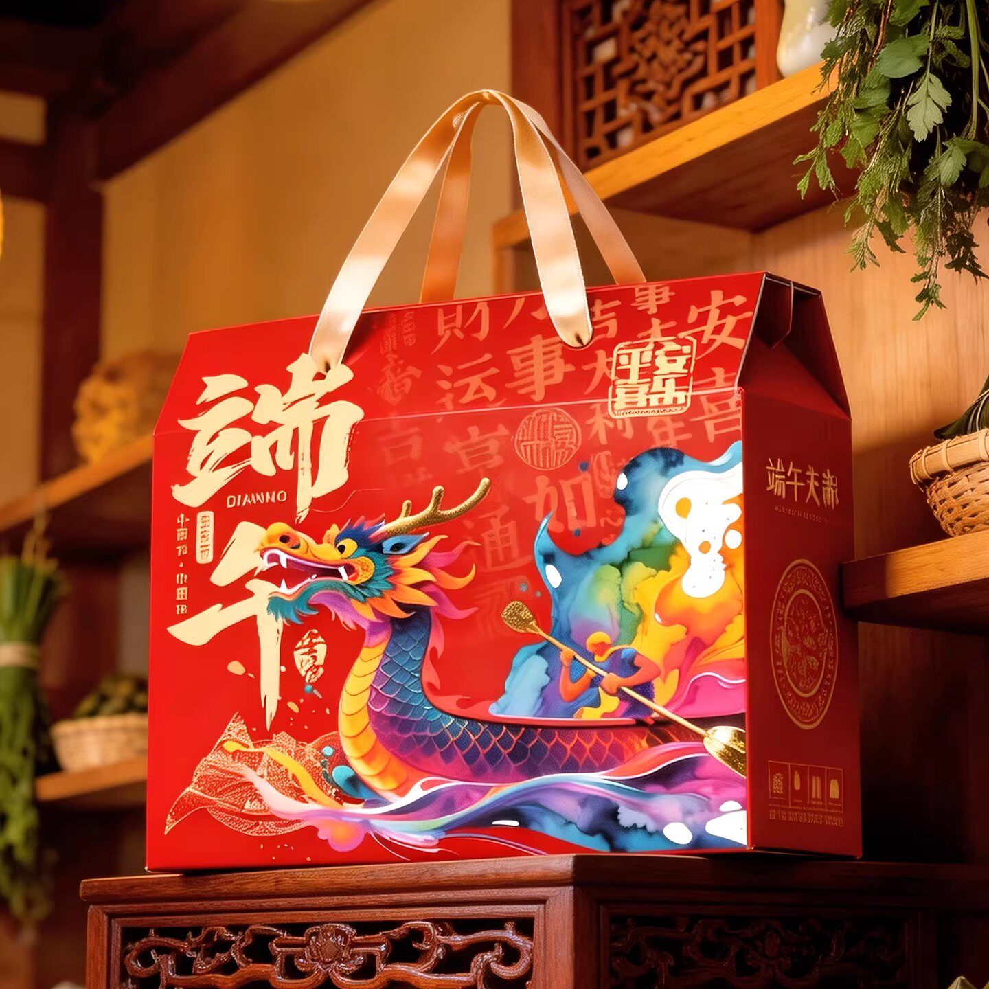 2026端午节粽子礼盒空盒礼品盒子过节送礼包装盒纸箱特产盒子