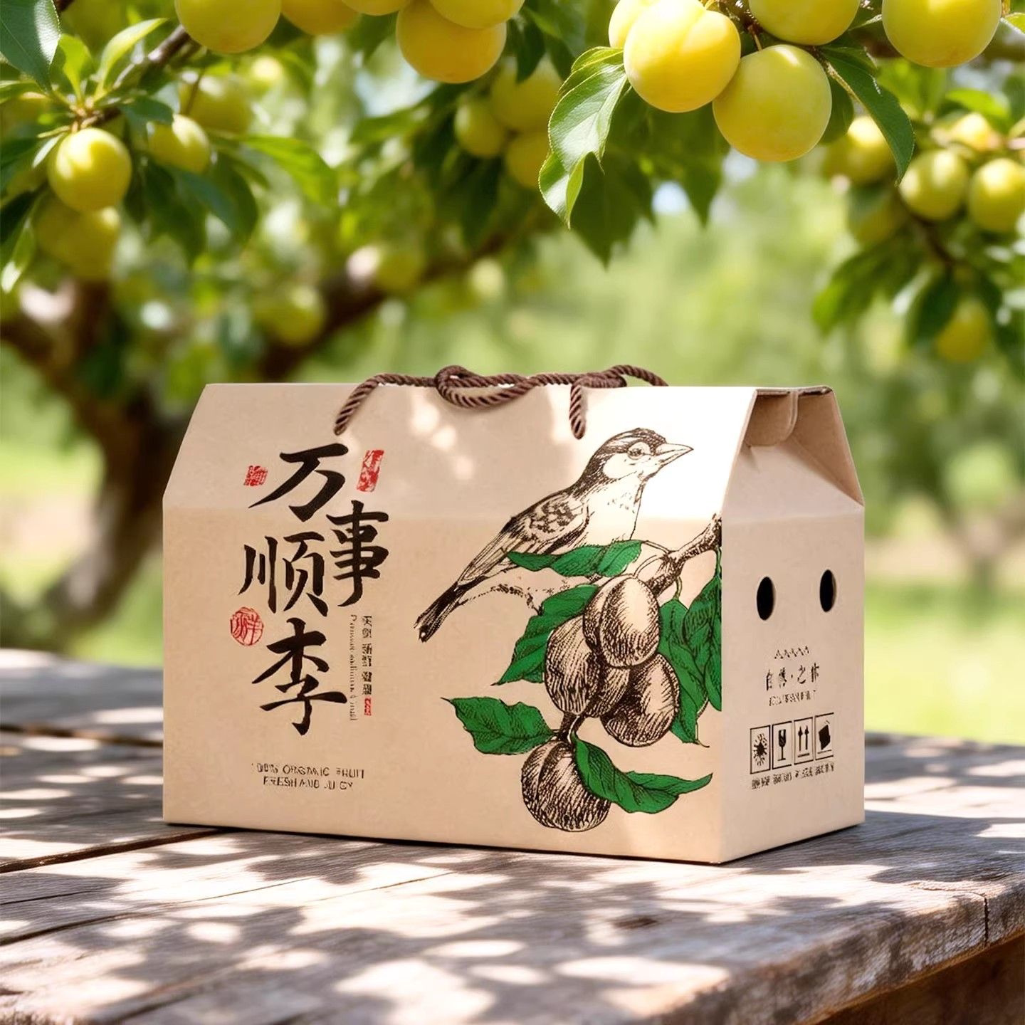 菱乔批发礼品盒定制设计5-10斤