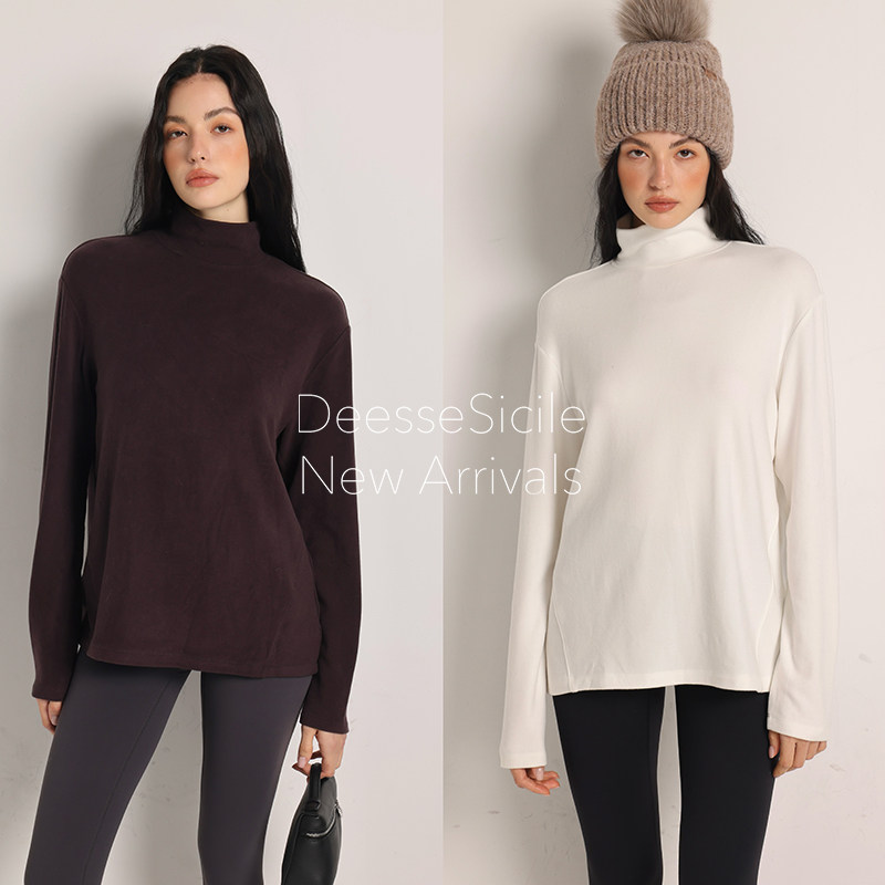 Deessesicile秋冬保暖加绒高领打底衫柔软亲肤简约百搭上衣T恤女,女装/女士精品,T恤,淘宝优惠券,粉丝福利购,淘宝优惠卷