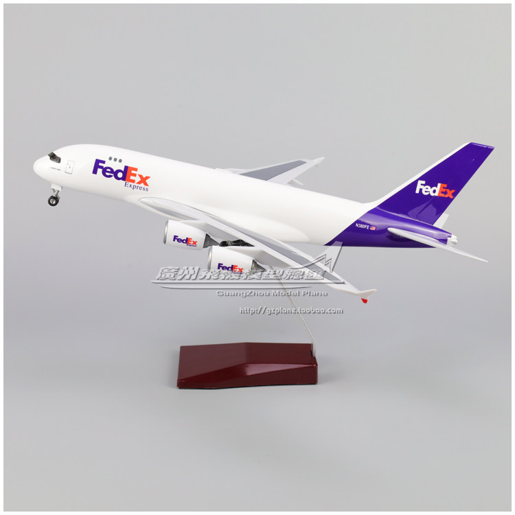 FedEx空客A380货机飞机模型