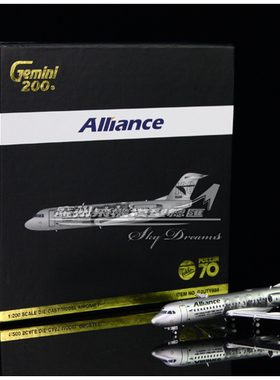 GeminiJets G2UTY988 联盟航空 Fokker 70 VH-QQW 1:200