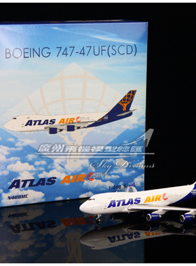 Phoenix 04451 亚特拉斯航空 波音 B747-400 N408MC 1:400