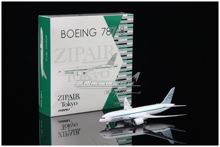 phoenix 04476 日本 zipair tokyo 波音 b787-8 ja826j 廉航1:400