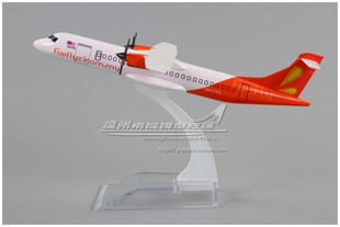 马来西亚 飞萤航空 firefly ATR72-600 合金 仿真飞机模型 15cm