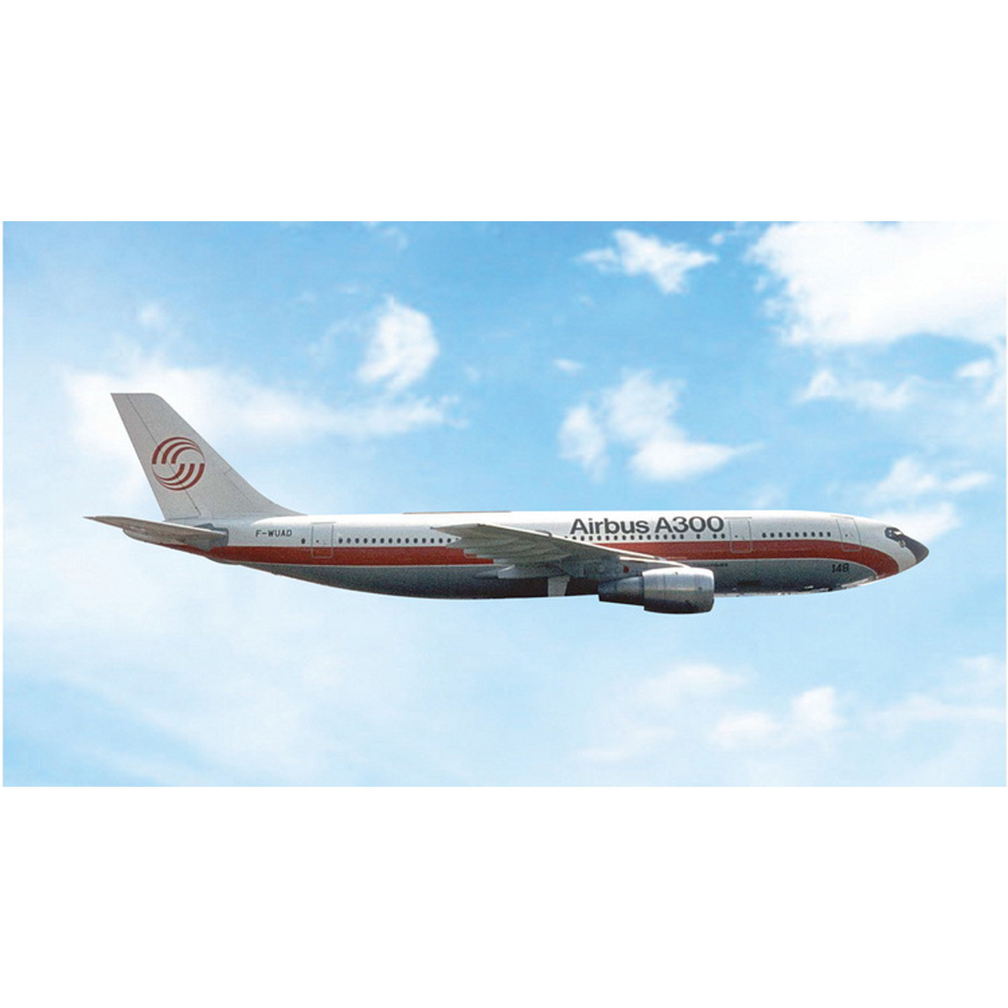 A300B2-1C飞机模型合金仿真