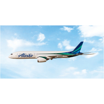 阿拉斯加航空波音B787-9飞机模型