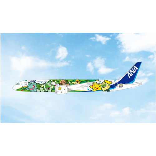 全日空皮卡丘B787-9飞机模型