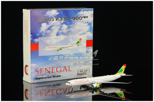 Senegal空客飞机模型仿真合金