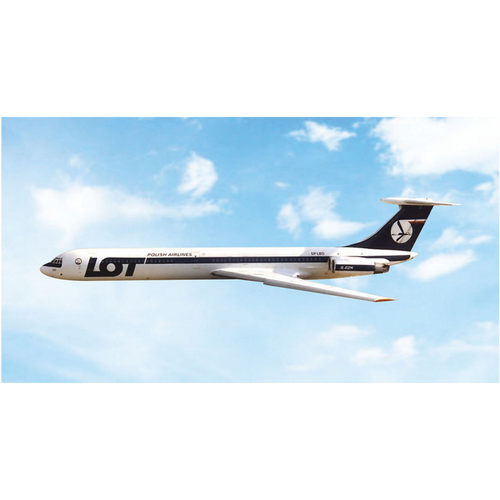 波兰航空LOTIL-62M合金飞机模型