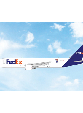 预Phoenix 04703 联邦快递 FedEx 波音 B767-300F N244FE 1:400