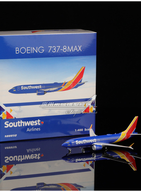 Phoenix 04571 美国西南航空 B737-8max N8885Q 飞机模型 1:400