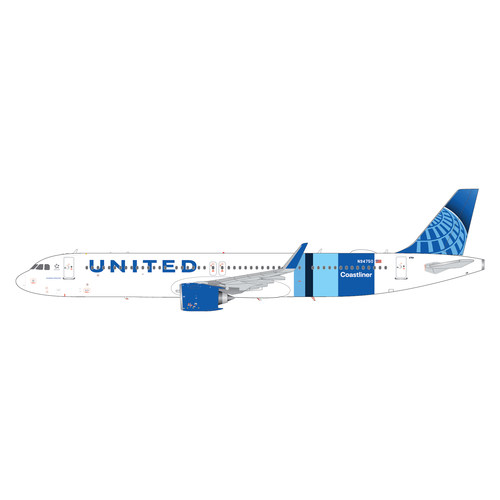 美国联合航空A321neo飞机模型