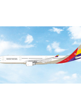 预Phoenix 04695 韩亚航空 空客 A330-300 HL8282 飞机模型 1:400