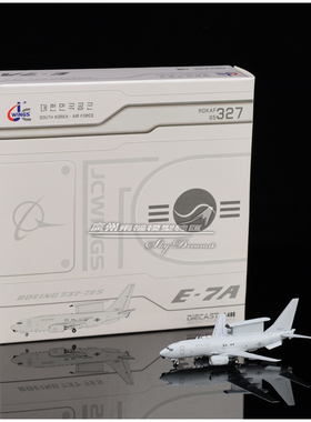 JCWINGS XX40081 韩国空军 波音 E-7A 65-327 飞机模型 1:400