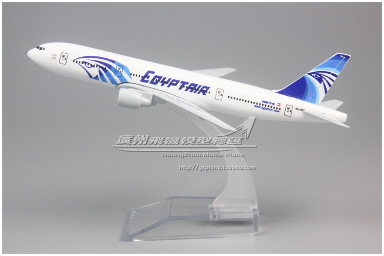 埃及航空波音B777飞机模型