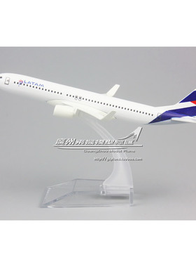 智利拉塔姆航空 LATAM 波音 B737 合金 仿真 飞机模型 15cm 摆件