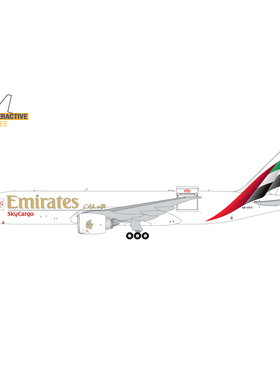 预GeminiJets GJUAE2382 阿联酋航空 B777-200LRF A6-EFV 1:400