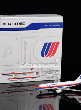JCwings XX40495 美国联合航空 波音 B767-200 N607UA 1:400