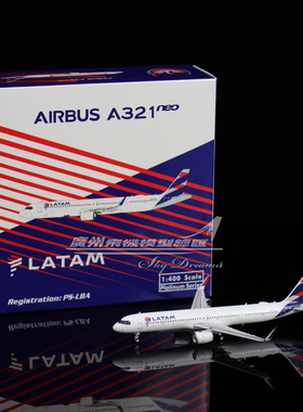 Phoenix 12046 拉塔姆航空 空客A321neo PS-LBA 飞机模型 1:400