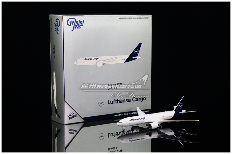 汉莎航空B777-200LRF飞机模型