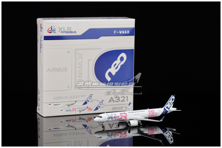 空客原厂A321neo飞机模型1400