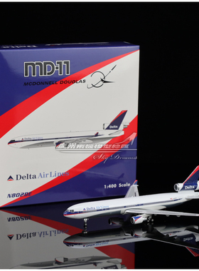 Phoenix 04630 美国达美航空 Delta MD-11 N802DE 飞机模型 1:400