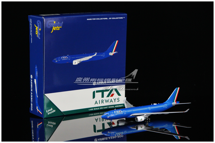 GeminiJets GJITY2129 ITA Airways 空客 A330-200 EI-EJP 1:400