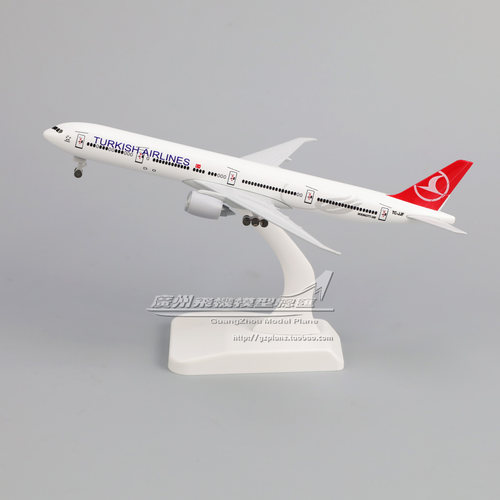 土耳其航空波音B777飞机模型