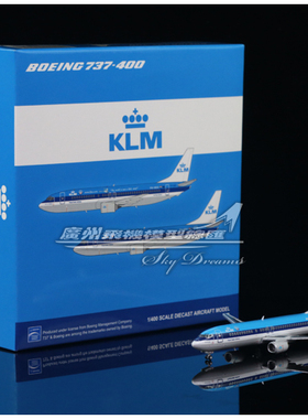 JCWINGS XX4998 荷兰皇家航空 KLM Boeing B737-400 PH-BDY 1:400