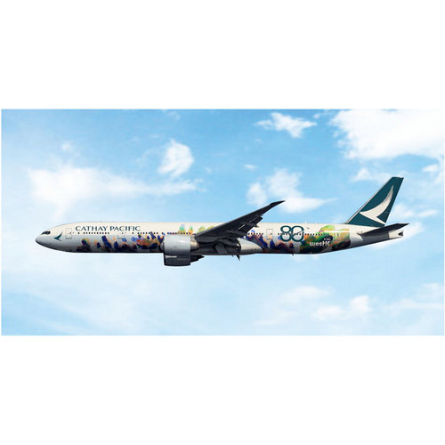 国泰航空波音B777-300ER飞机模型