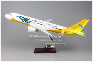 菲律宾 宿务太平洋航空 CEBU 空客 A320 RP-C3262 飞机模型 47cm