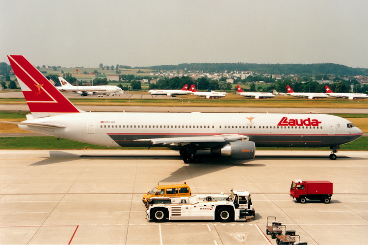 预Phoenix 11872 奥地利劳达航空 波音 B767-300ER OE-LAZ 1:400