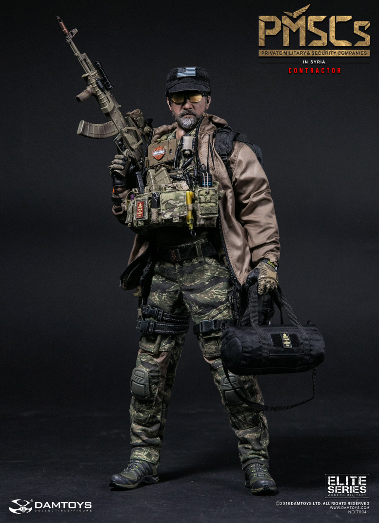 DAMTOYS  DAM 1/6 PMSCS军事安全承包商 78041 兵人模型玩具