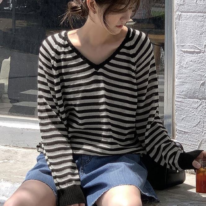 六0628韩国正品30837 针织衫区休闲精致直邮时尚人气新潮秋季知性