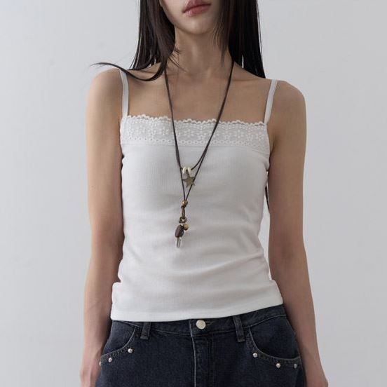 六1004韩国正品lowear-6748 吊带区纯色潮流正品原宿冬款简约新款