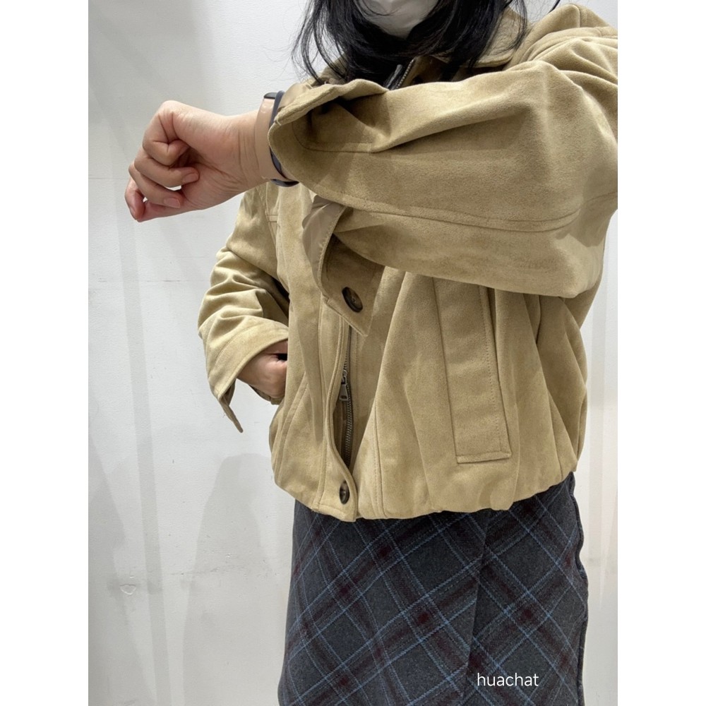 九1123韩国东大门夹克1区Adorable-8707096清新通勤个性纯色时装