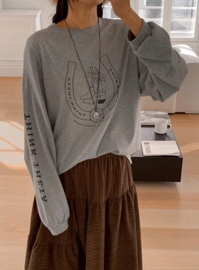 九1114韩国东大门t恤区acre-8698124纯色大气正品魅力冬款时尚