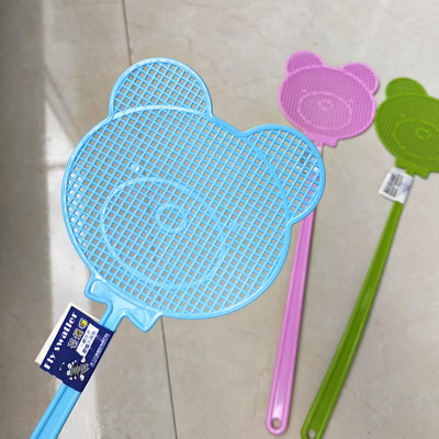 苍蝇拍家用塑料加厚拍加长柄拍蚊子打苍蝇神器手动大号厨房灭蚊拍