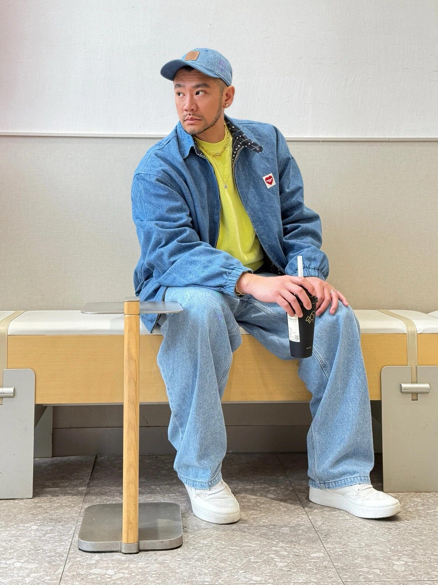 Carhartt wip心形log两面穿工装休闲夹克男女同款卡哈特水洗牛仔