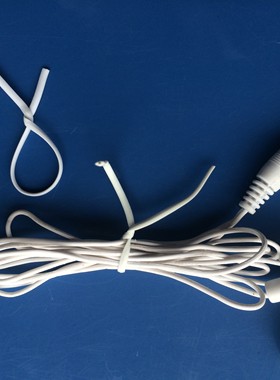 白色椭形扎带0.55芯、东莞铁丝扎线 1000米/卷  整理葡萄技捆绑线