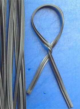 黑色 扁形电线扎线  数据 电源线 扎带 工艺品 纸盒 数据线绑扎丝