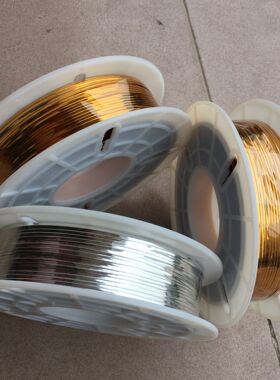 广州金色银色扎线、Pet糖果面包扎口线带、园艺花技定形扎线带