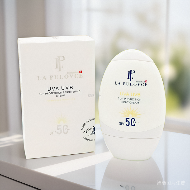 LP lapulovce面部拉普瑞斯白鸡蛋膜清爽防晒霜运动保湿敏感肌专用