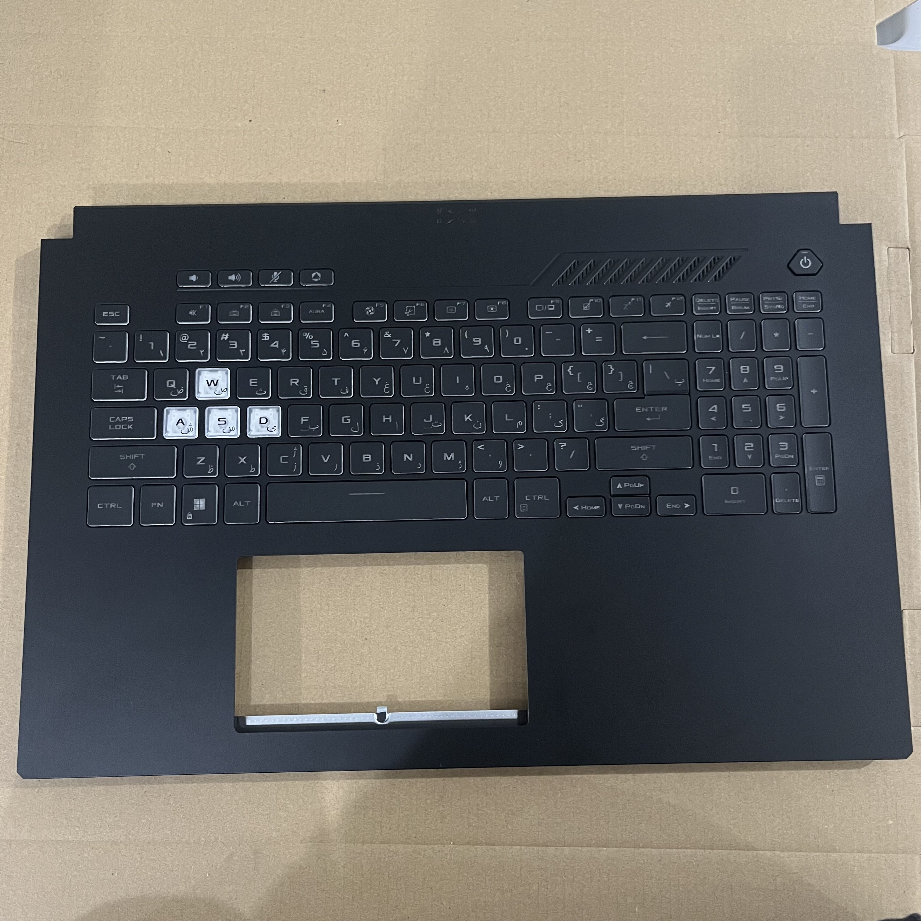 天选3PLUS 天选4Plus 17.3寸 FA707 FX707 FA707Z F17键盘C壳