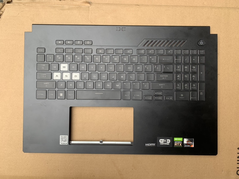 华硕 TUF Gamig 天选3Puls FA707 FX707 F17键盘带C壳一体 17寸