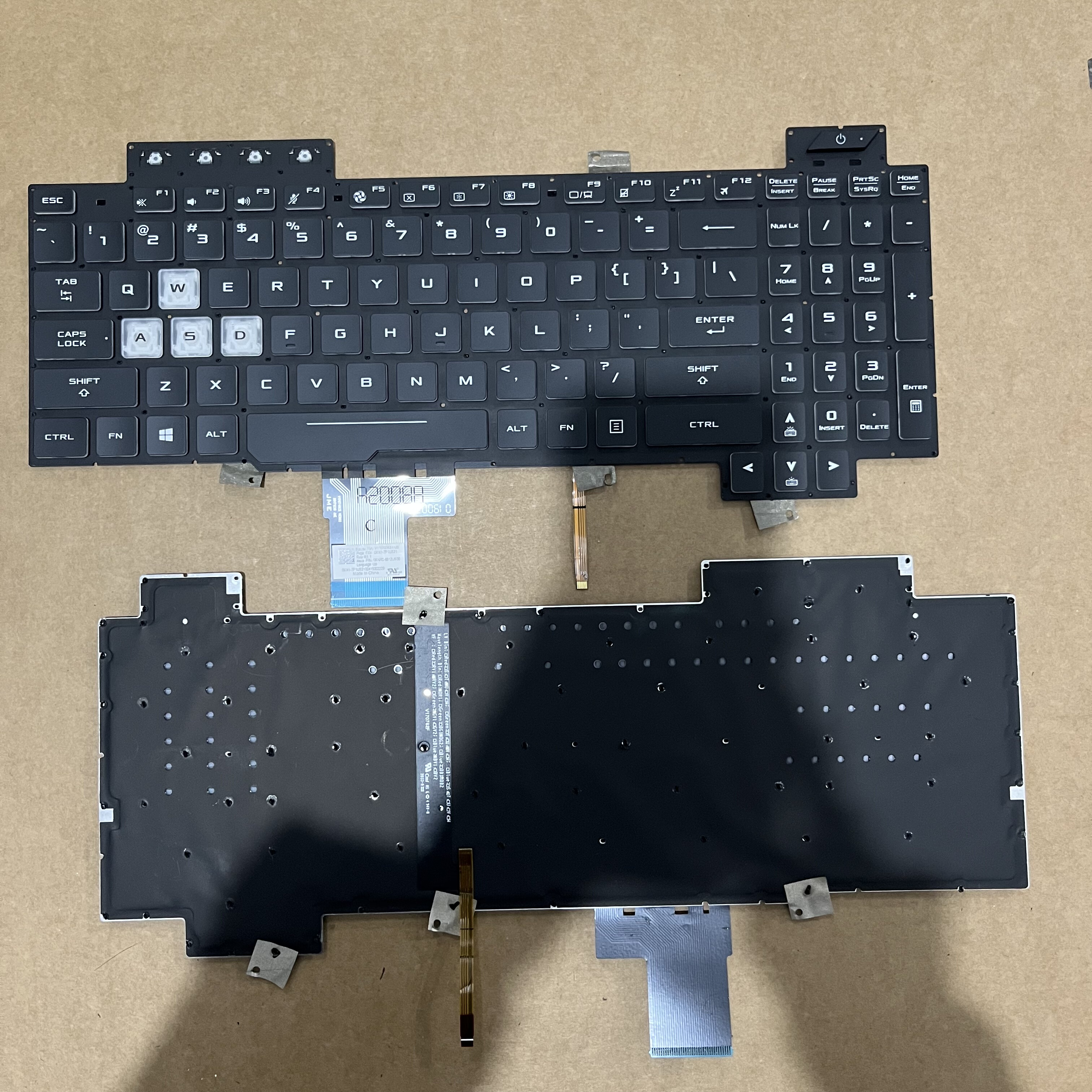 适用飞行堡垒7/8 Fx86 FX86S FX705 FX86 FX95D  FX86F FX505键盘