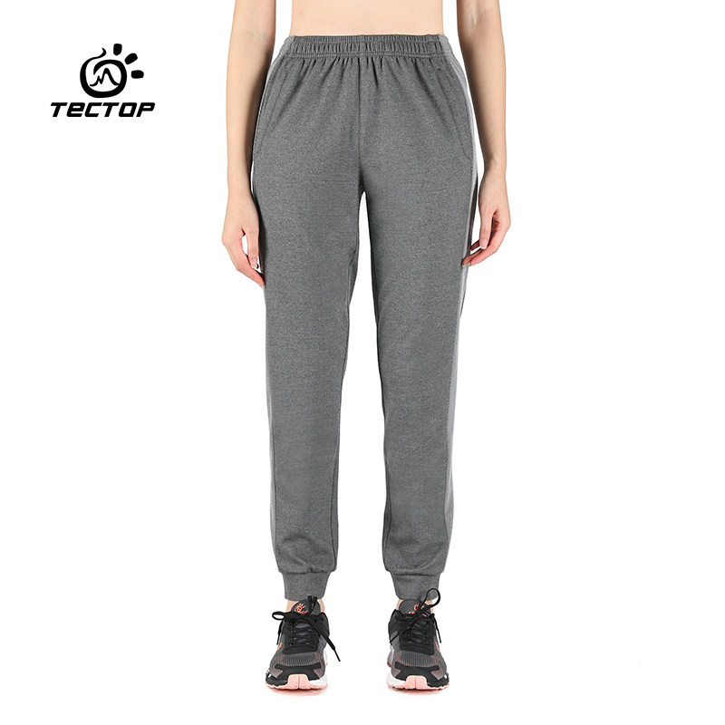 TECTOP探拓户外春夏女款弹力透气休闲裤束脚徒步时尚运动针织长裤