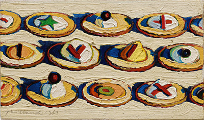 伟恩m&iddot;蒂博波普艺术Wayne Thiebaud韦恩第伯现代装饰画手绘