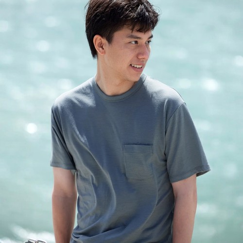 重磅280gsm美利奴羊毛短袖休闲衣